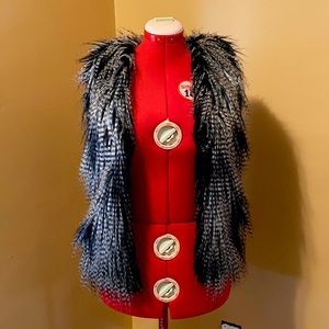 H&M Shag Fur Vest